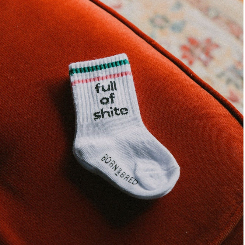 Full of Shite Baby Socks