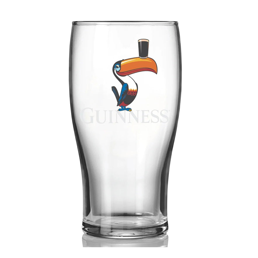 Classic Toucan Guinness Pint Glass