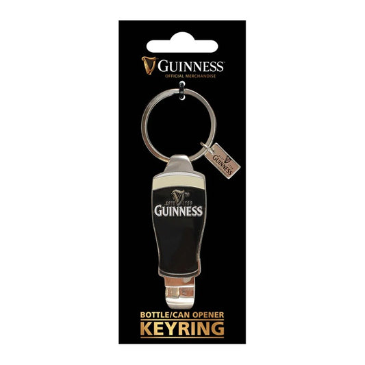 Guinness Pint Bottle Opener Keyring