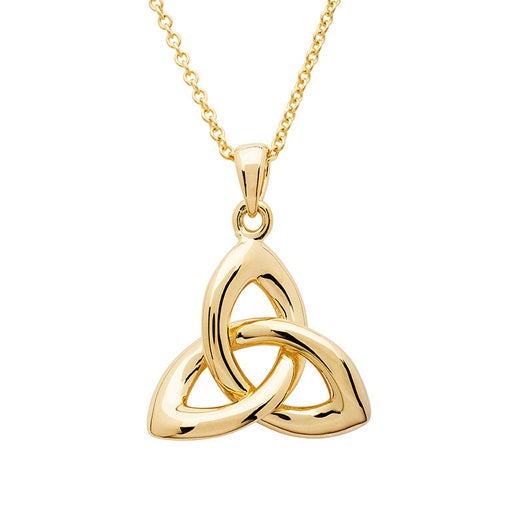 Trinity Knot Necklace - Gold Vermeil