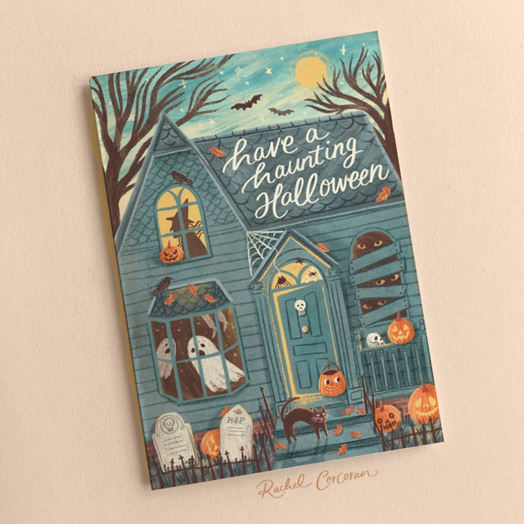 Haunting Halloween Card