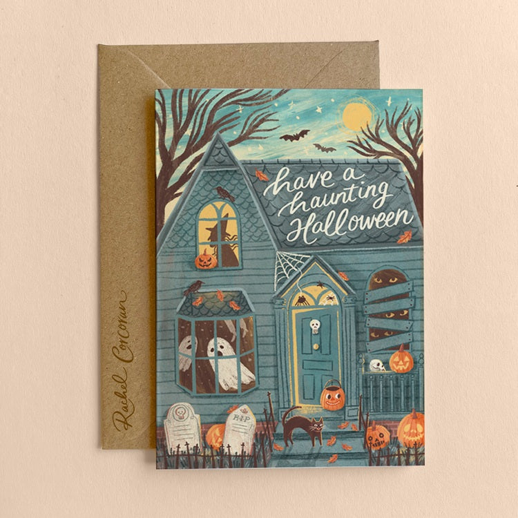Haunting Halloween Card