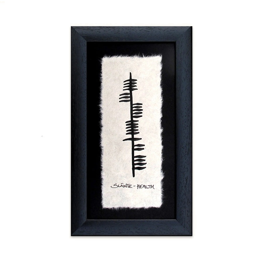 Health Framed Ogham