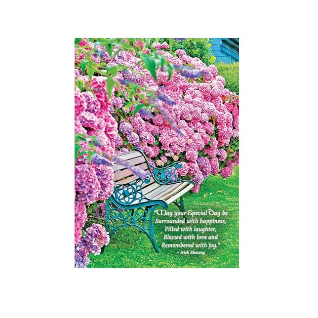 Hydrangea Irish Mother's Day Card