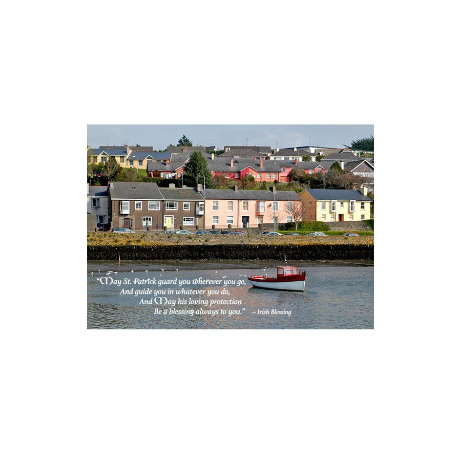 Irish Harbour Graduation Card
