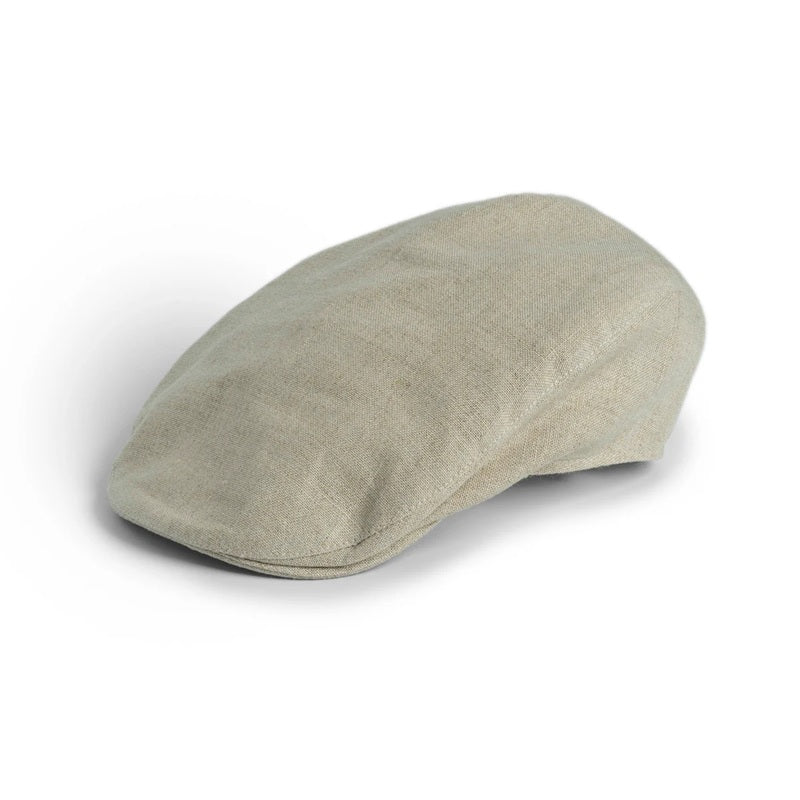 Irish Touring Cap - Natural Linen