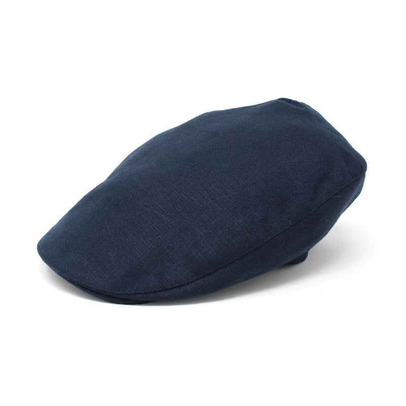 Irish Touring Cap - Navy Linen