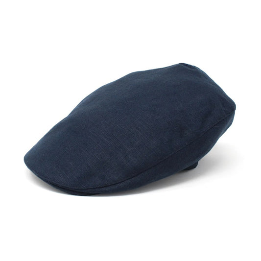 Irish Touring Cap - Navy Linen