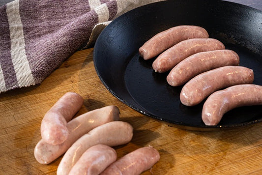 Irish Sausages for Irish Breakfast