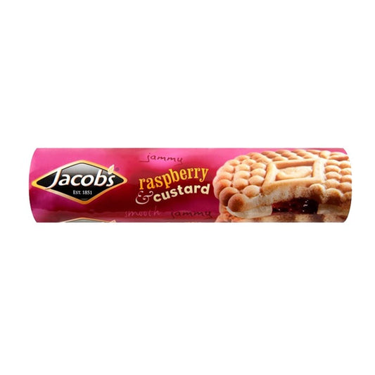 Jacob's Raspberry & Custard Cream