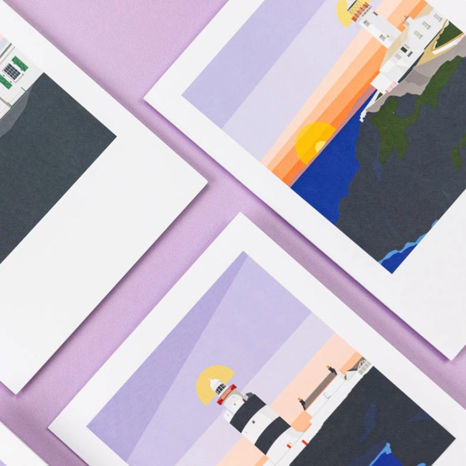 Lighthouse Greeting Cards Box