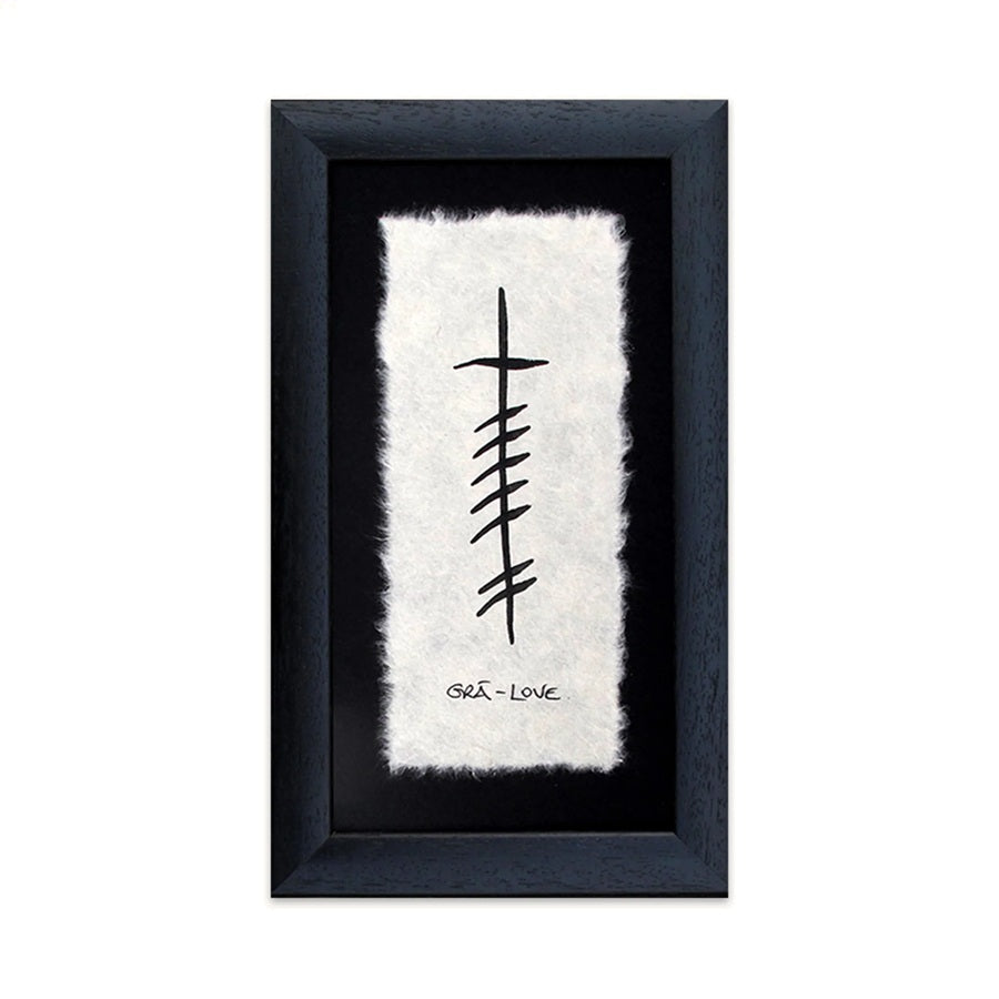 Love Framed Ogham