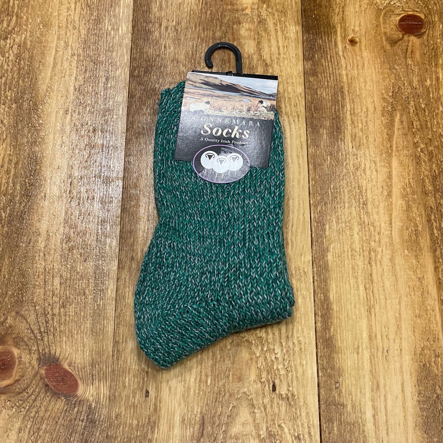 Extra Large Irish Heathered Socks