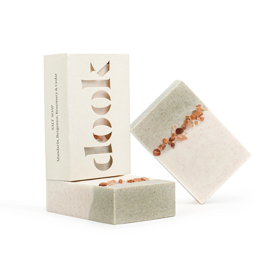 Scottish Salt Soap - Mandarin, Bergamot, Rosemary, Cedar