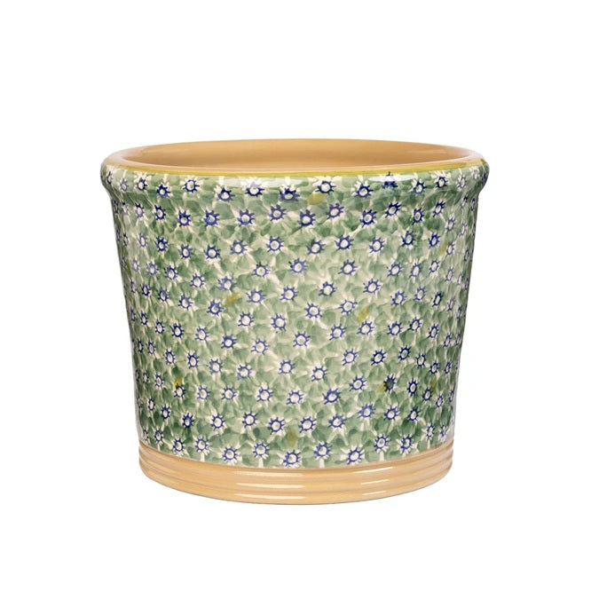 Medium Cache Pot - Green Lawn
