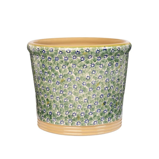 Medium Cache Pot - Green Lawn
