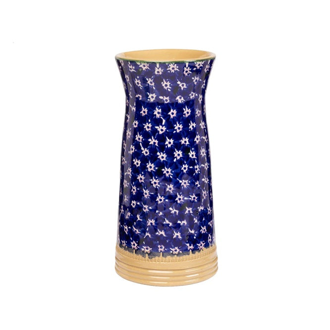 Medium Tapered Vase - Dark Blue Lawn