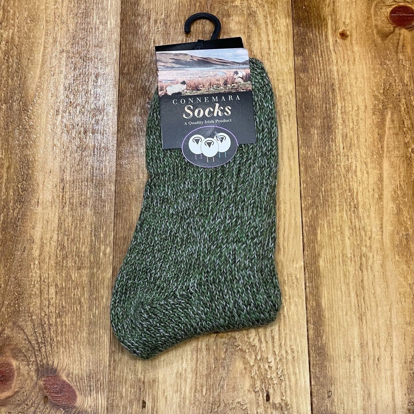 Extra Large Irish Heathered Socks