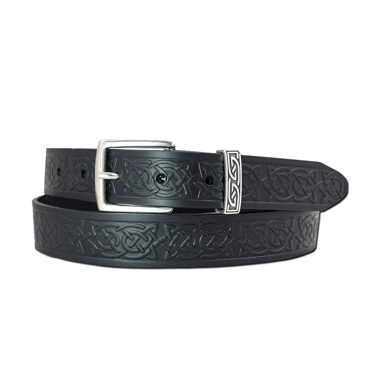 Owen Celtic Knot Belt - Black