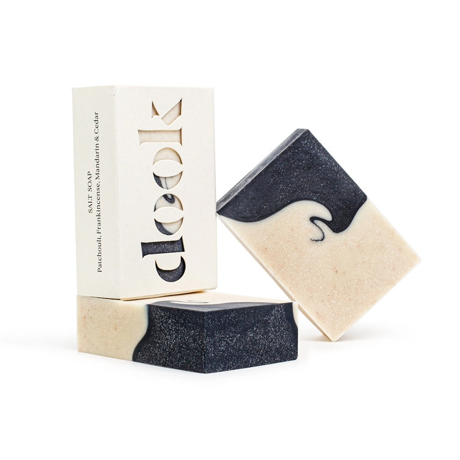 Scottish Salt Soap - Patchouli, Frankincense, Mandarin, Cedar