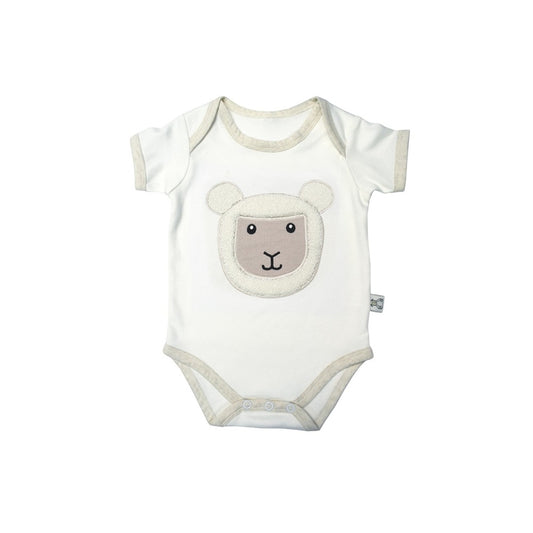 Organic Cotton Sheep Onesie