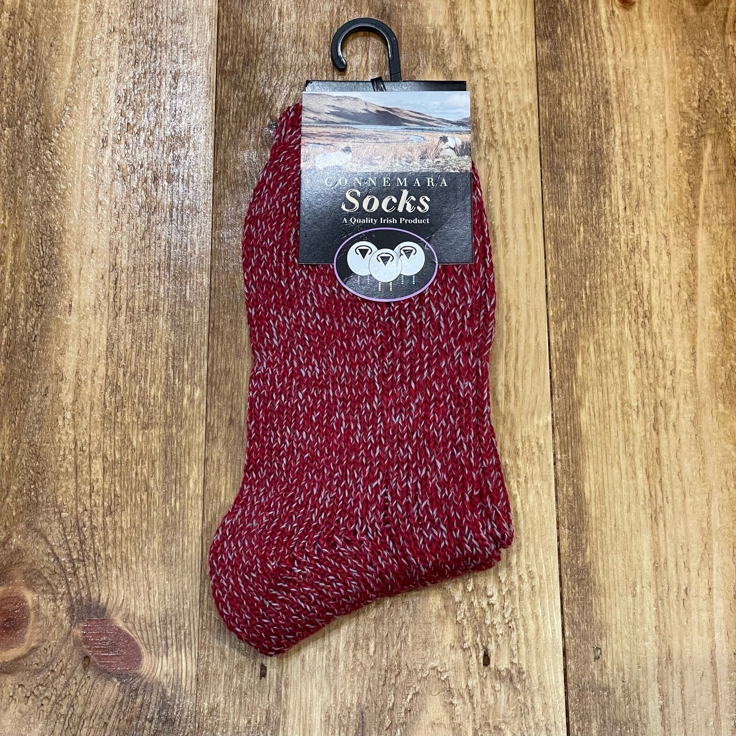 Extra Large Irish Heathered Socks
