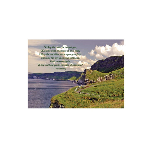 May the Road Rise Sympathy Card