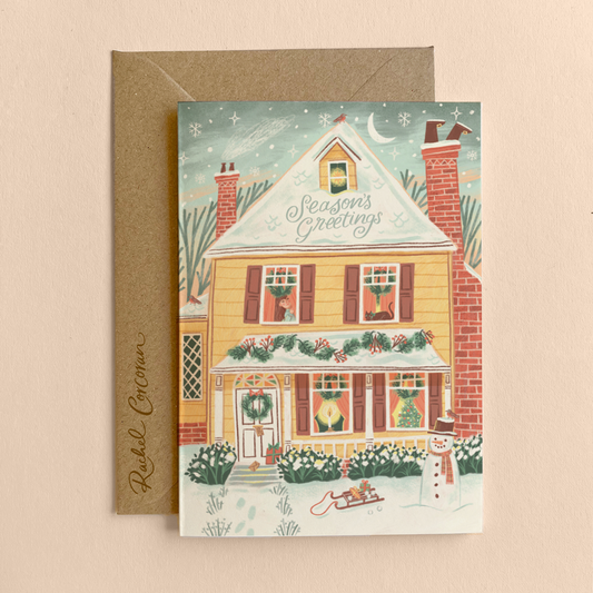 Season's Greetings Christmas Card