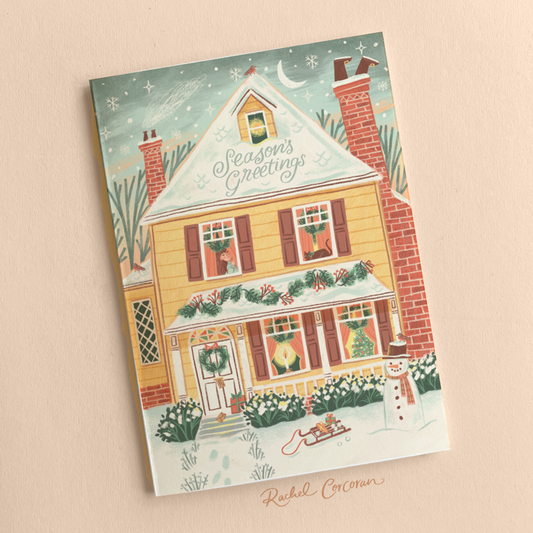 Season's Greetings Christmas Card