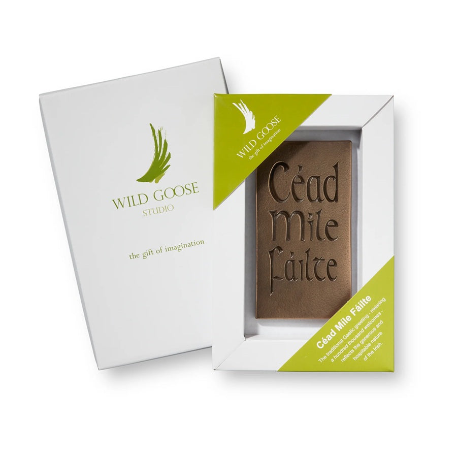 Céad Mile Fáilte Bronze Plaque