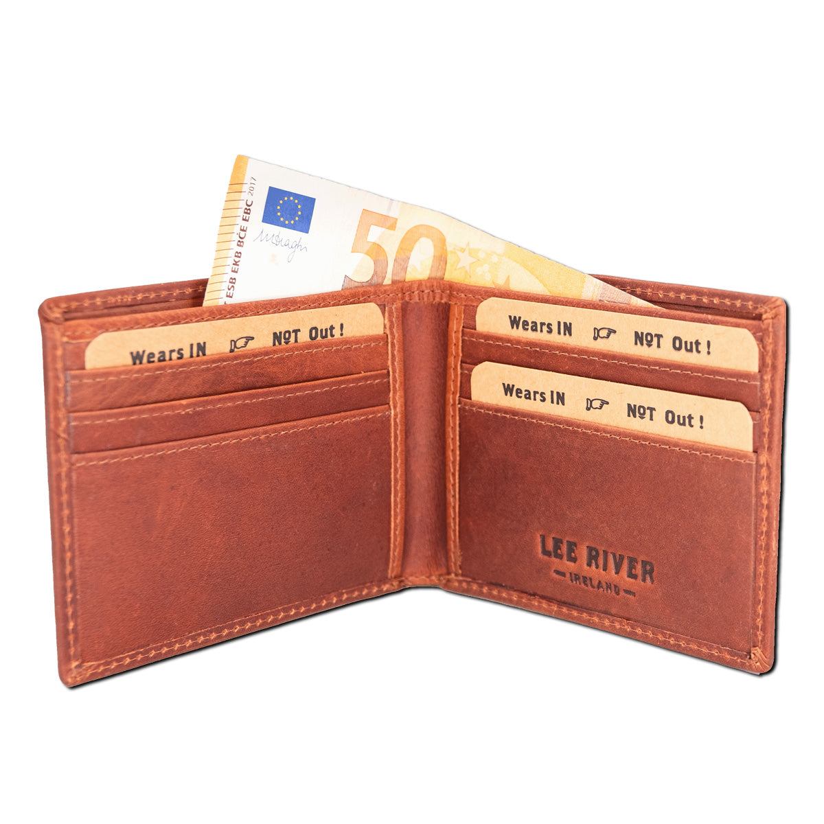 Cuchulainn Celtic Wallet - Black, Tan, or Brown