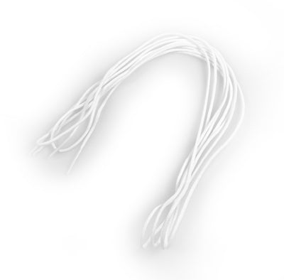 Round Pump Laces - White or Black