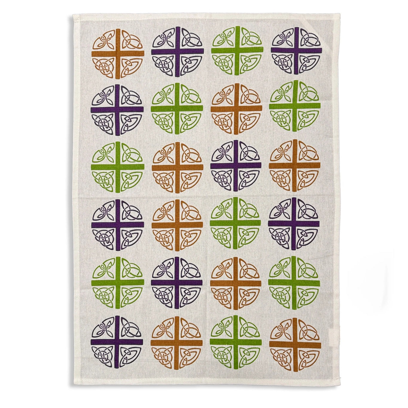 Irish Tea Towels - Sláinte , Triple Spiral, Love Cross